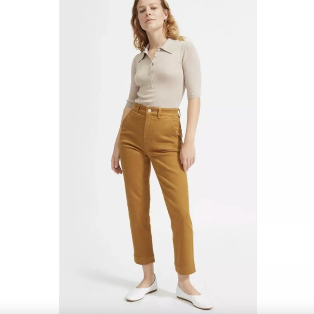 Everlane The Slim Leg Crop Pants